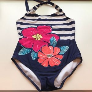 Gymboree one piece girls bathing suit